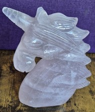 Rose quartz unicorn for sale  GLASGOW