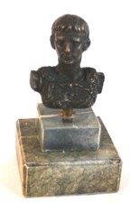 Busto augusto bronzo usato  Este
