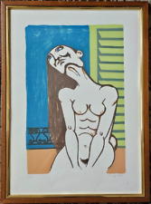 Giuseppe migneco litografia usato  Carrara
