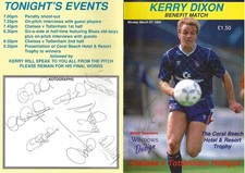 Kerry dixon chelsea for sale  SOUTHSEA