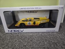 Scale norev porsche for sale  POLEGATE
