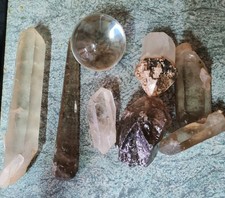 Assorted crystals quartz for sale  LEEDS
