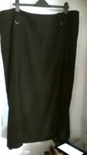 Jupe noir faux d'occasion  Castellane