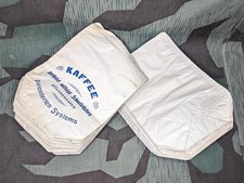 Vintage 1940s Segunda Guerra Mundial Pacote Alemão de Sacos de Café de Papel (40+ Peças) Ração comprar usado  Enviando para Brazil