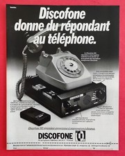 Press advertisement answering d'occasion  Expédié en Belgium