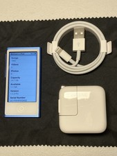 [W IDEALNYM STANIE] Apple iPod nano 7. generacji niebieski (16 GB) dobra bateria - w pełni przetestowany na sprzedaż  Wysyłka do Poland