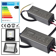 Driver de LED 10W 20W 30W 50W 70W 100W fonte de alimentação transformador à prova d'água IP65 comprar usado  Enviando para Brazil