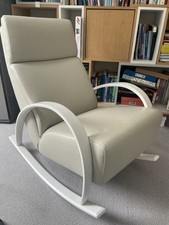 Stylish grey leather for sale  TWICKENHAM