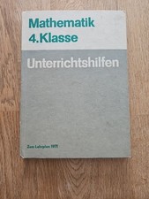 Ddr unterrichtshilfen mathemat gebraucht kaufen  Limbach-Oberfrohna