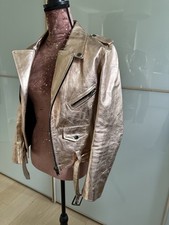 Zara lederjacke rosé gebraucht kaufen  Minden
