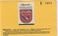 Reklamemarke wappen elsterwerd gebraucht kaufen  Hamburg