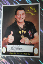 Bobby george signed for sale  UK