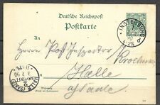 1890 ganzsachen postkarte gebraucht kaufen  Leipzig