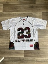Maglia calcio supreme usato  Spedire a Italy