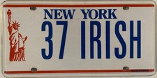Vanity irish license for sale  USA