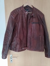 Biker echtleder jacke gebraucht kaufen  Mengen