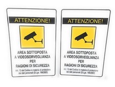 Coppia cartelli segnaletici usato  Napoli