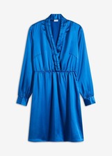 Satinkleid glänzendem materia gebraucht kaufen  Deutschland