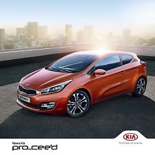 Kia Pro Ceed 2014 catalogue brochure polonais Poland na sprzedaż  PL