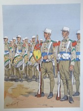 Gravure militaire maurice d'occasion  Douarnenez