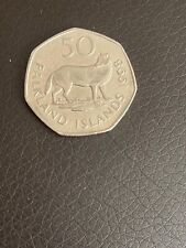 50p coin falkland for sale  HULL