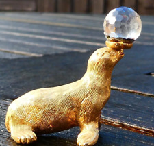 Golden seal figurine for sale  SALISBURY