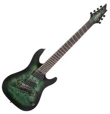 Guitarra elétrica Cort KX507 multi escala estrela poeira verde 7 cordas Fishman... comprar usado  Enviando para Brazil