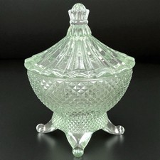 Magnifique bonbonnière verre d'occasion  Ribemont