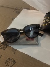 Óculos de sol Ray-Ban Havana marrom azul lente gradiente / RB4324 710/Q8 / 50 - 21 novo comprar usado  Enviando para Brazil