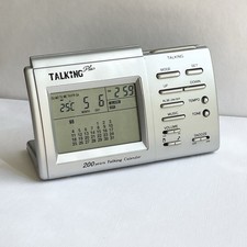 Silver lcd alarm for sale  BRISTOL