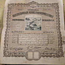 Stocks bonds scripophily for sale  San Antonio