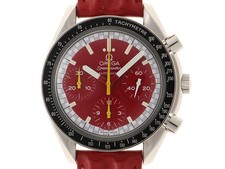 OMEGA Speedmaster Racing Schumacher 3810.61.41 mostrador vermelho automático #299 comprar usado  Enviando para Brazil