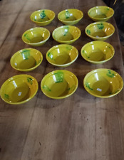 Ensemble jattes jaunes d'occasion  Galgon
