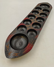 Congkak wooden board for sale  HUDDERSFIELD