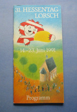 Programm hessentag 1991 gebraucht kaufen  Dietzhölztal
