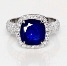 Bague saphir naturel d'occasion  Elven