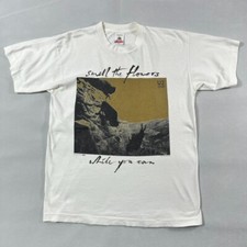 Camiseta masculina vintage anos 90 U2 Smell The Flowers While You Can ponto único grande comprar usado  Enviando para Brazil