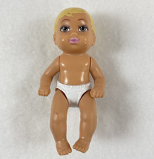 Usado, Boneca Barbie Baby Krissy cabelo loiro fralda pintada de branco braços móveis pernas 3" comprar usado  Enviando para Brazil