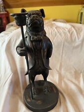 Bronze bulldog butler for sale  Greenville Junction