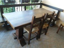 Tavolo legno massello usato  Roma