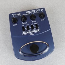 Pré-amplificador de modelagem de guitarra analógica BEHRINGER V-TONE GDI21 PARA PEÇAS OU REPAROS, usado comprar usado  Enviando para Brazil