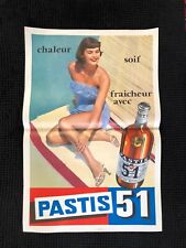 Affiche ancienne pastis d'occasion  Bordeaux-