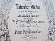 Max friedlaender unterrichtsli gebraucht kaufen  Nieder-Olm