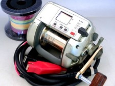 Carretel Shimano Dendou-maru T3000H 3 velocidades grande jogo Elektrisch com linha PE bom, usado comprar usado  Enviando para Brazil