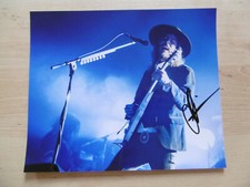 Foto autografada 8x10 polegadas assinada por Mikael Akerfeldt "Opeth", usado comprar usado  Enviando para Brazil