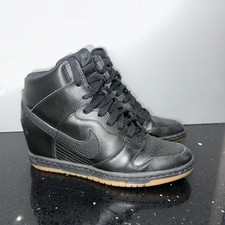 Tênis Nike Dunk Sky Hi Essential preto chiclete wedge EUA 9.5 #37685, usado comprar usado  Enviando para Brazil
