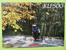 Kawasaki kle500 brochure for sale  LICHFIELD