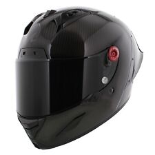 Capacete de motocicleta Shark Aeron GP carbono completo brilho sólido preto, rosto inteiro, NOVO! comprar usado  Enviando para Brazil