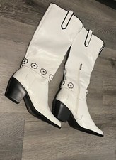 Leather cowgirl boots for sale  Aubrey
