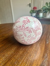 Pink white ceramic for sale  HARLOW